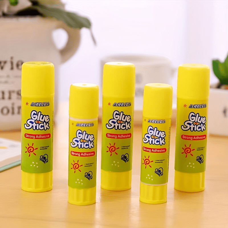 5pcs Solid Glue Stick Office Supplies Envelope Adhesive