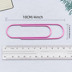 Colorful Metal Paper Clips Creative Bookmarks 5pcs 10pcs