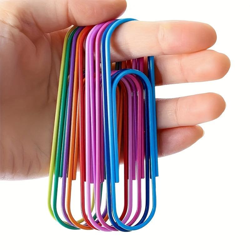 Colorful Metal Paper Clips Creative Bookmarks 5pcs 10pcs