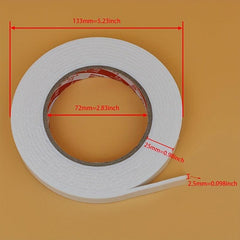10 Volumes Sponge Adhesive Office Wall Paste Foam Tape