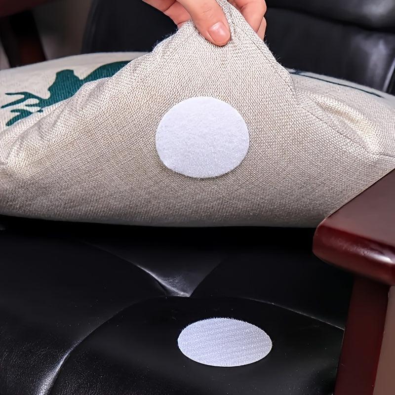 30 Pairs 0.174ft Sticky Back Hook and Nylon Adhesive Dots for Home Office