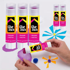 Purple Glue Sticks 6 Pack School Glue