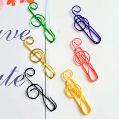 Random Note Paper Clips Bookmark Storage Box, Set of 20