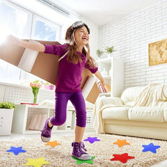 18pcs Carpet Markers Spot Markers Floor Spots Markers 4 Inches