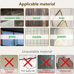 Self Adhesive Heavy Duty Mounting Tape 8 Pairs 5.08x10.16 cm