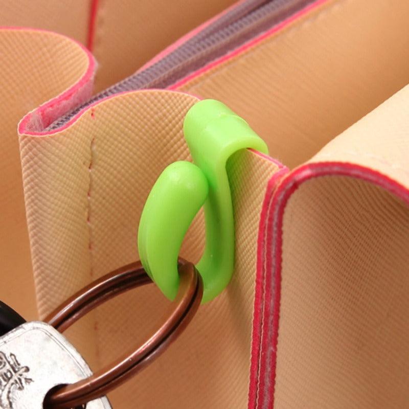 6pcs set Anti Lost Bag Hook Key Clips Kye Holder Portable Bag Clips