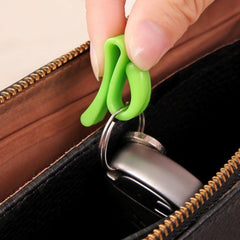6pcs set Anti Lost Bag Hook Key Clips Kye Holder Portable Bag Clips
