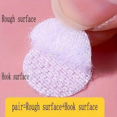 Self Adhesive Dot 200 Pcs 1 Diameter Sticky Back Hook And Loop Coins
