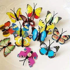 3D Butterfly Pushpins Decorative Cork Board Nails