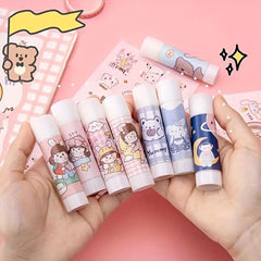 4pcs Random Office Solid Glue Stationery