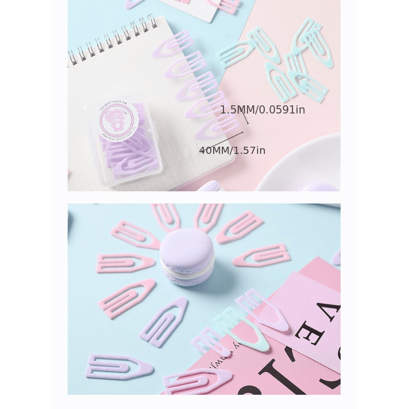 2 Box Pastel Clips - Home Office Wedding Work