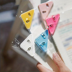 2pcs Corner Clip 90 Degree Book Bill Clip Stationery