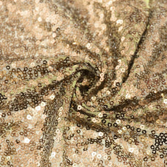 Rose Golden Sequin Table Cloth 180x120cm