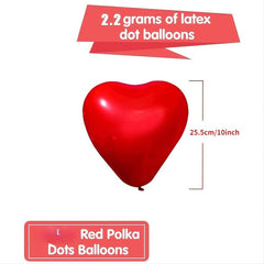 20pcs Heart Balloon Red Pink Latex Love Balloon Party Decoration