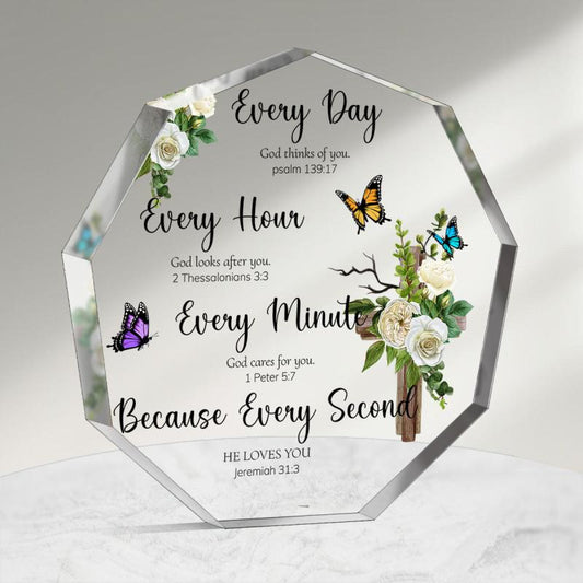 Christian Bible Verse Prayers Acrylic Art for Women
