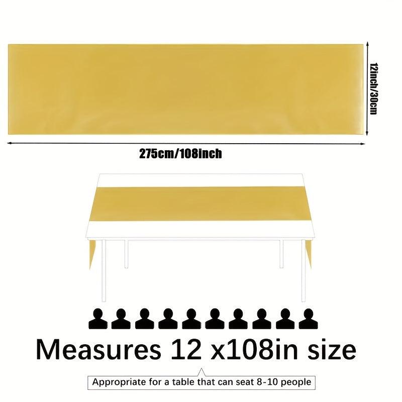 10 Pack Dark Satin Table Runner 30 48x274 32 Cm Long Silk And Smooth Fabric