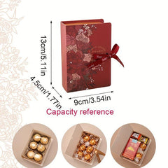 5pcs Antique Magic Book Cardboard Candy Chocolate Gift Packaging Box