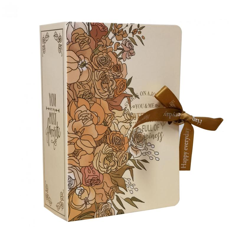 5pcs Antique Magic Book Cardboard Candy Chocolate Gift Packaging Box