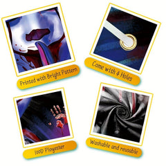 Halloween Horror Clown Backdrop Cloth Banner