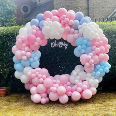 Pink Balloon Garland Arch Kit 122Pcs Gender Reveal Decorations