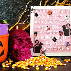 Halloween Theme Push Pins Pumpkin Cat Ghost Metal Decorative Pins 32pcs