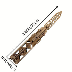Wooden Assembled Toy Butterfly Folding Claw Stereo Puzzle Model