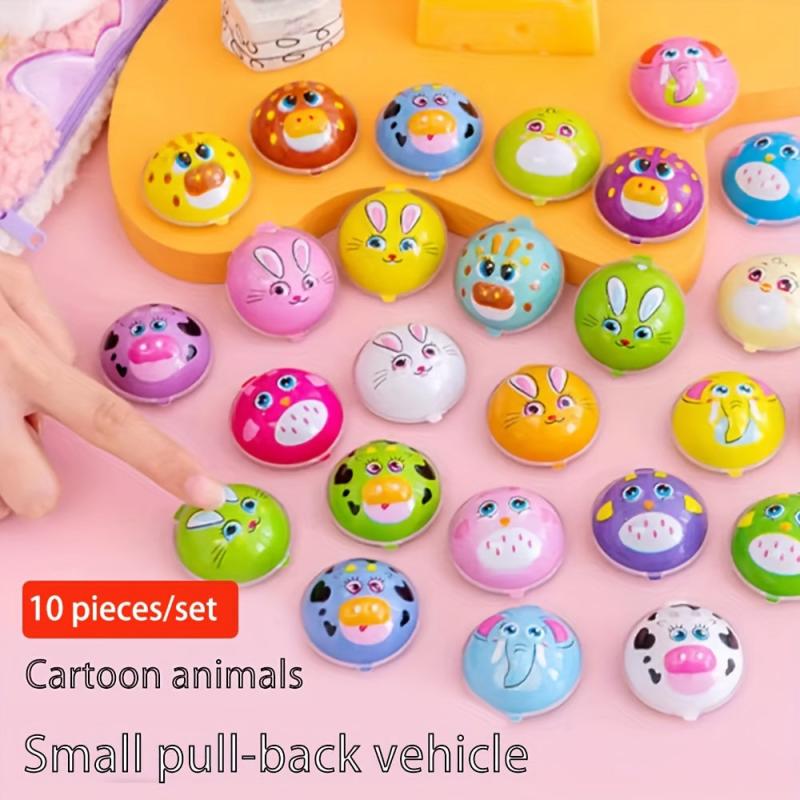 10pcs Mini Pull Back Animal Car Play Toy Christmas Wedding Guests Toys