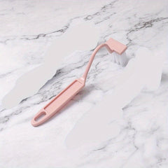 Extended Handle Toilet Brush V-shaped Plastic Cleaning Brush
