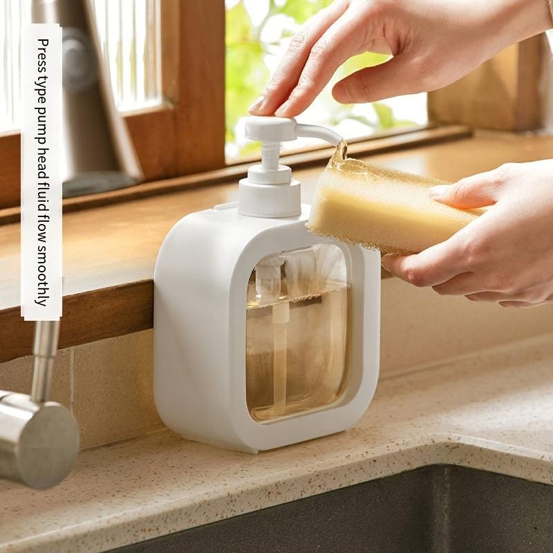 Stylish Press Type Lotion Bottle for Bathroom and Kitchen