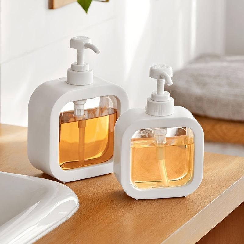 Stylish Press Type Lotion Bottle for Bathroom and Kitchen