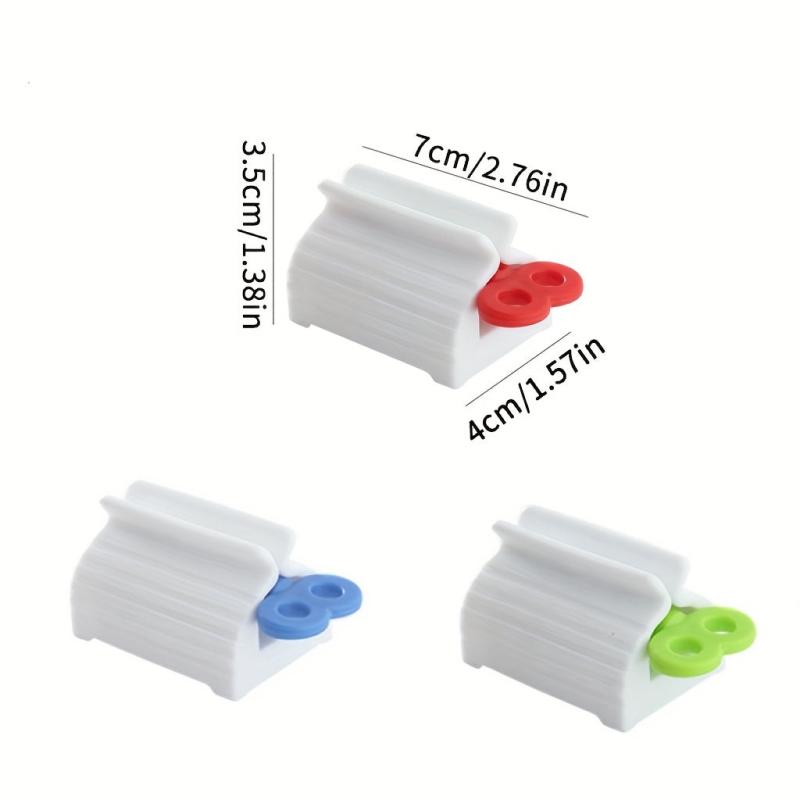 3pcs Manual Toothpaste Squeezer Bathroom Accessories