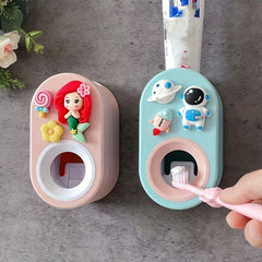 Automatic Toothpaste Squeezer Cartoon Dinosaur Paste Holder