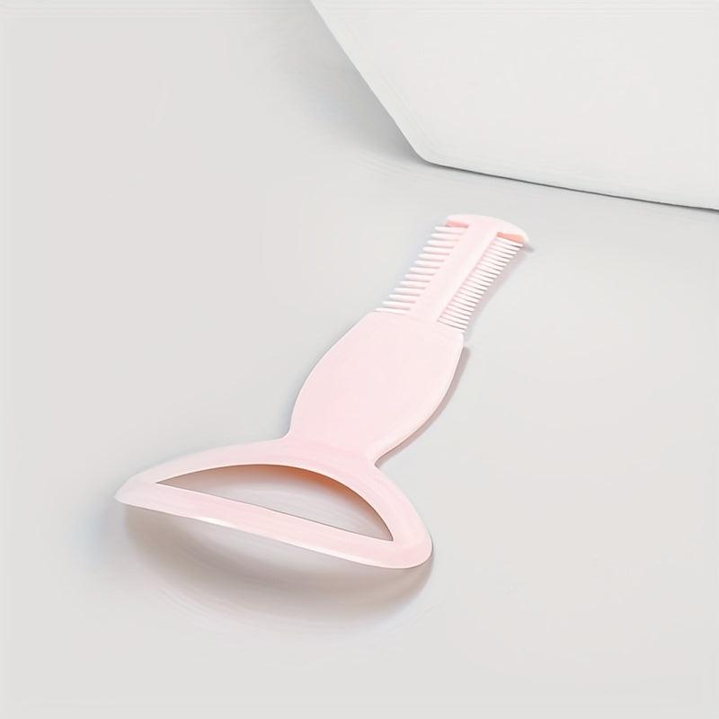 Eyeliner Stencils Mascara Shield Guard Comb Eyelash Applicator
