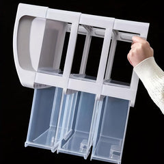 3-Layer Cosmetics Storage Rack with Drawer Makeup Organizer Home Essential