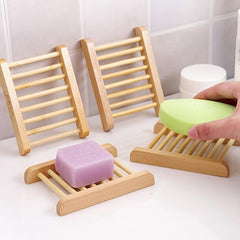 Bamboo Soap Box Soap Holder Wooden Soap Dish