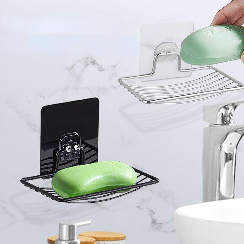 Stainless Steel Wall Mounted Soap Dish with Drain