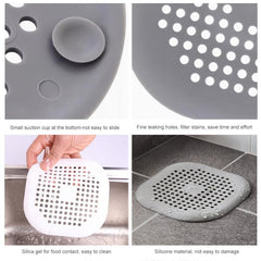 Silicone Sink Anti-Clog Filter Shower Drain Plug Kitchen Bathroom Tools