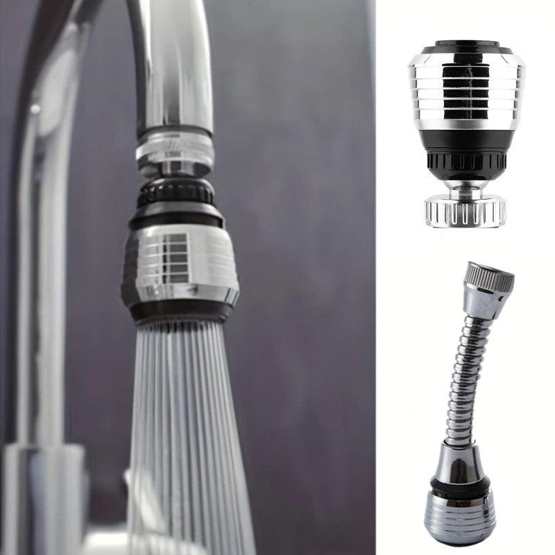 Flexible Faucet Aerator Shower Extension Water Saving Device