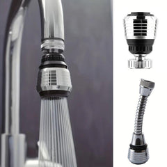 Flexible Faucet Aerator Shower Extension Water Saving Device
