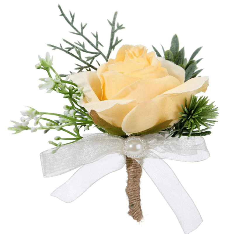 Men's Stylish Boutonniere for Weddings and Special Occasions