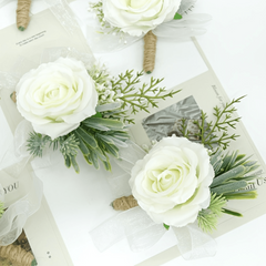 Men's Stylish Boutonniere for Weddings and Special Occasions