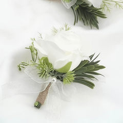 Men's Stylish Boutonniere for Weddings and Special Occasions