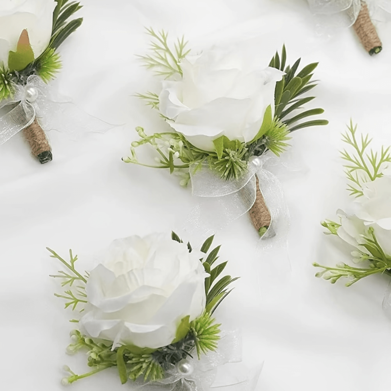 Men's Stylish Boutonniere for Weddings and Special Occasions