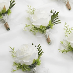 Men's Stylish Boutonniere for Weddings and Special Occasions