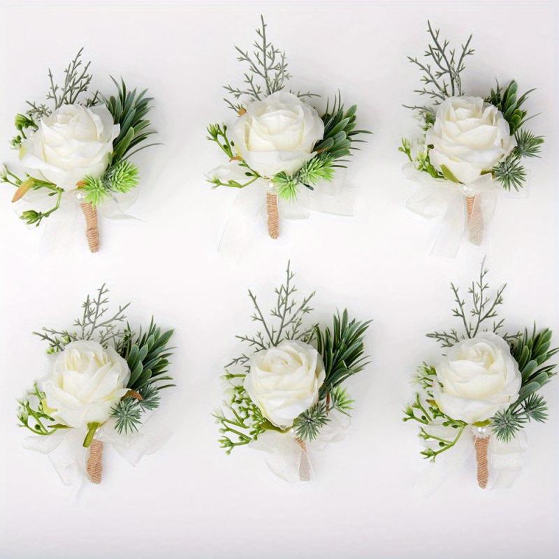 Men's Stylish Boutonniere for Weddings and Special Occasions