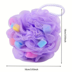 Colorful Sponge Bath Ball Shower Exfoliating Loofahs