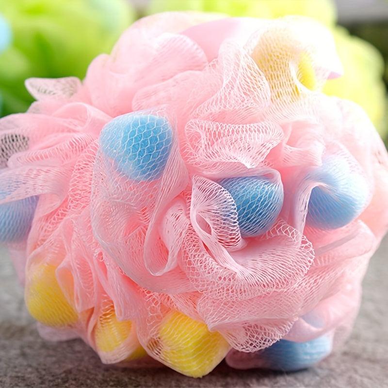 Colorful Sponge Bath Ball Shower Exfoliating Loofahs