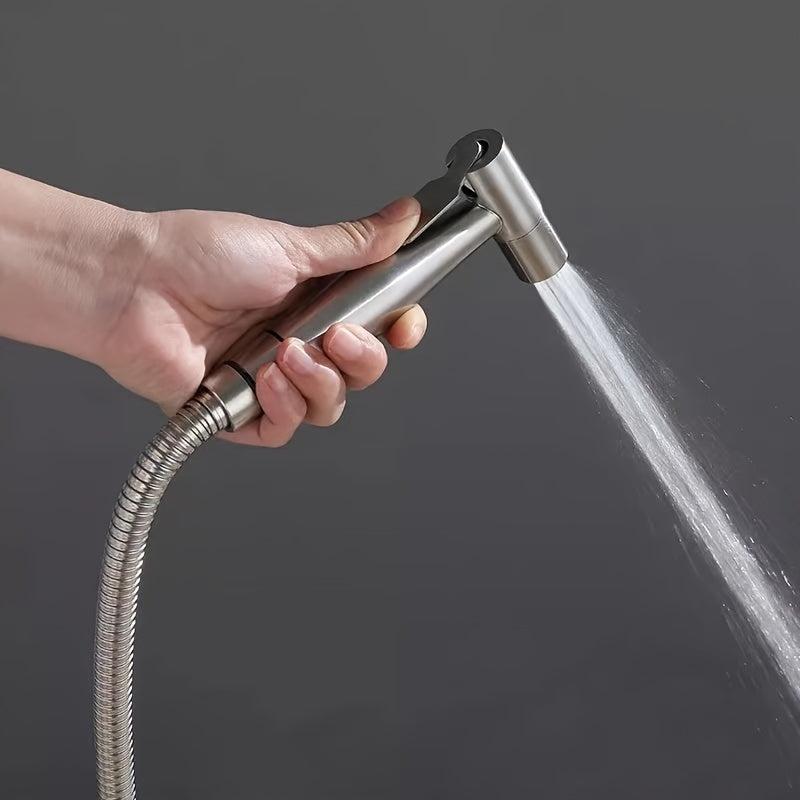 304 Stainless Steel Toilet Sprayer High Pressure Flush Water Spray Faucet