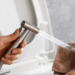 304 Stainless Steel Toilet Sprayer High Pressure Flush Water Spray Faucet