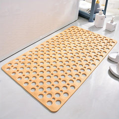 Bathroom Non Slip Mat With Suction Cup Round Hole Bathroom Massage Ring